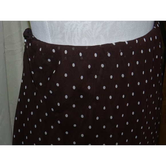 Cato Woman 26W / 28W lined polka dot skirt - Picture 3 of 4